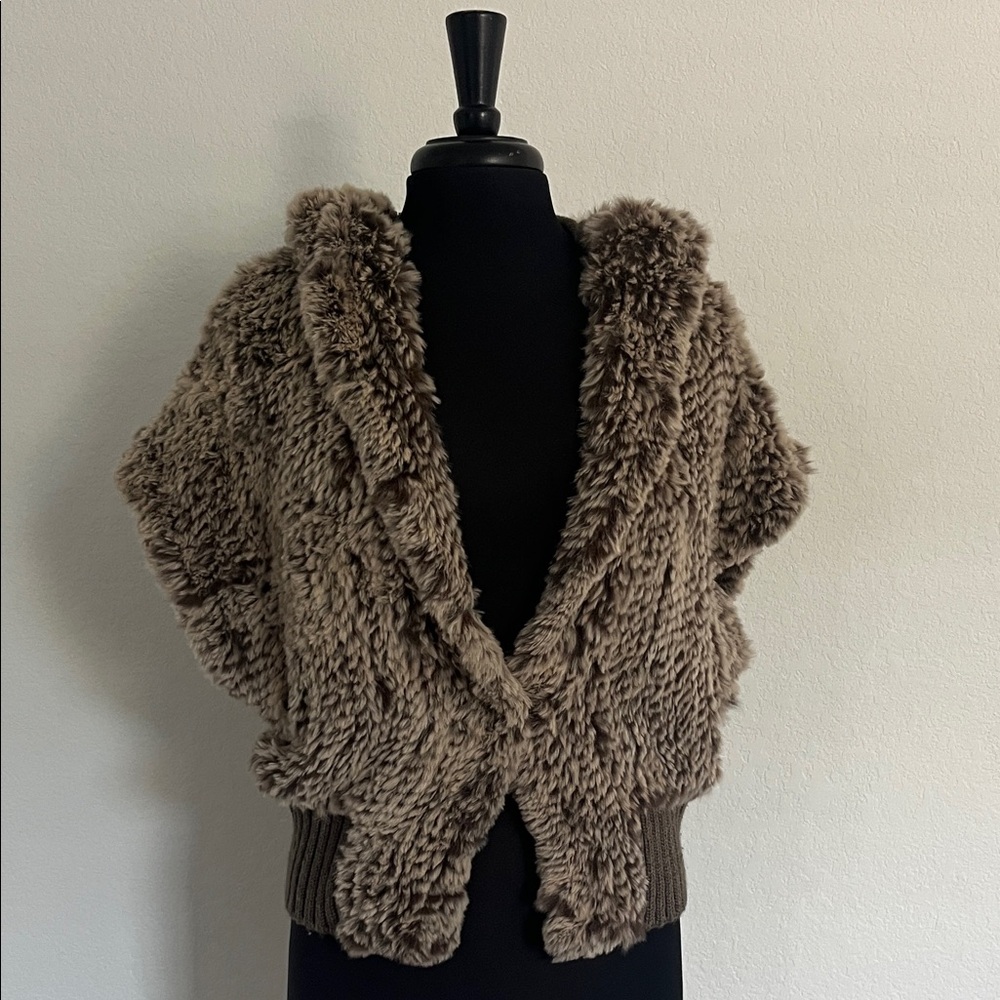 PINKO  Rabbit Fur Vest